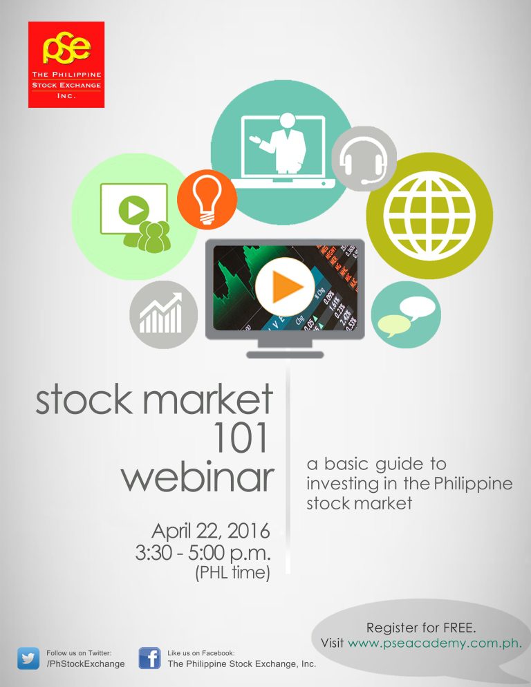 Register here: free philippine stock market 101 webinar