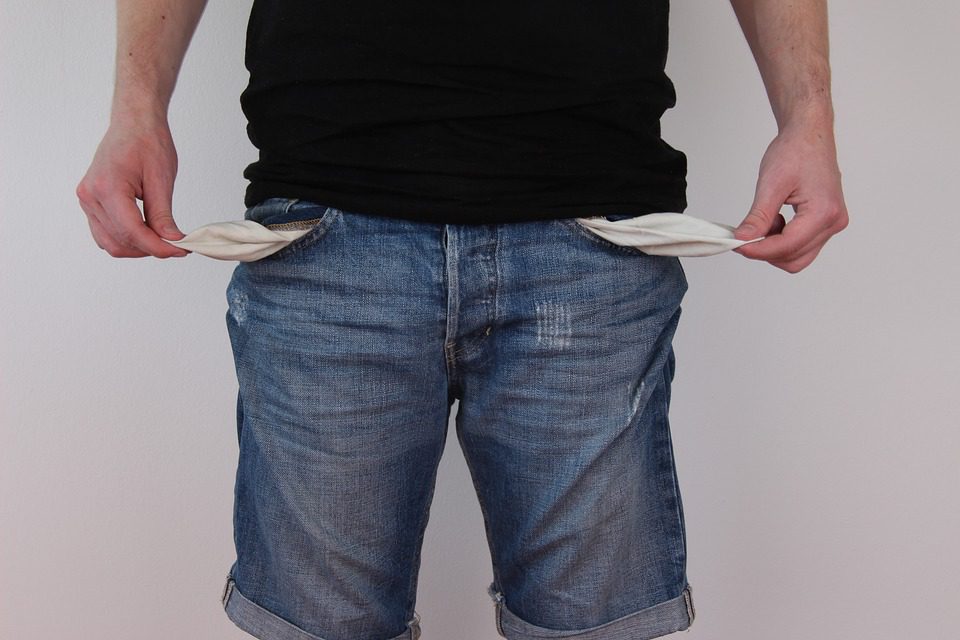 empty pocket