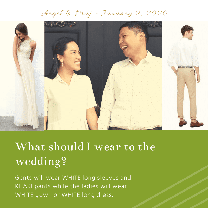 Wedding attire FAQ image