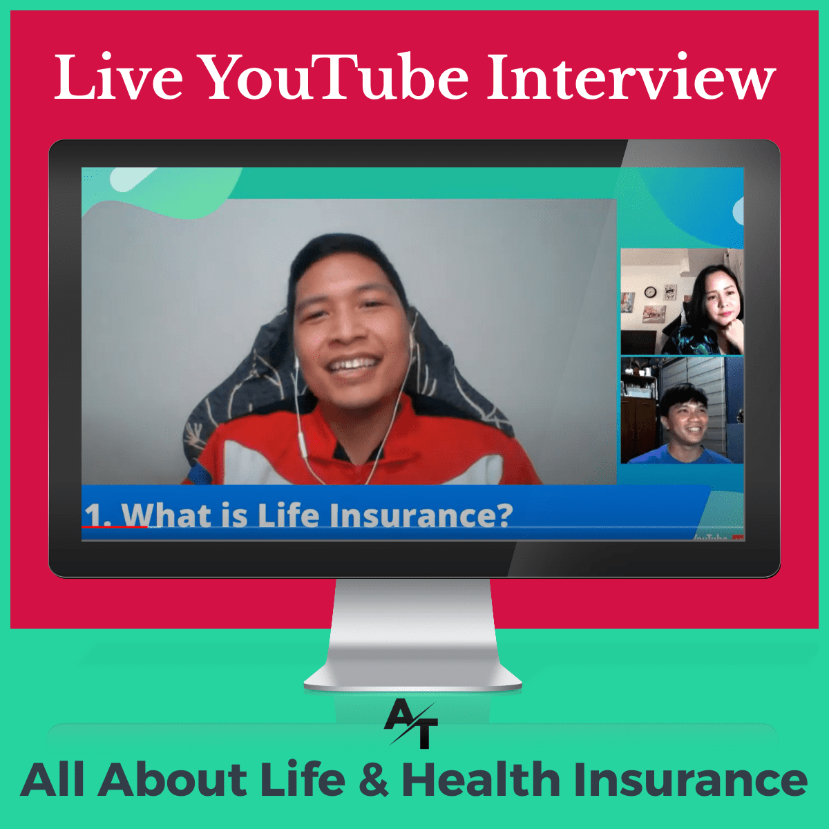 LIVE YouTube Interview about Life and Health Insurance