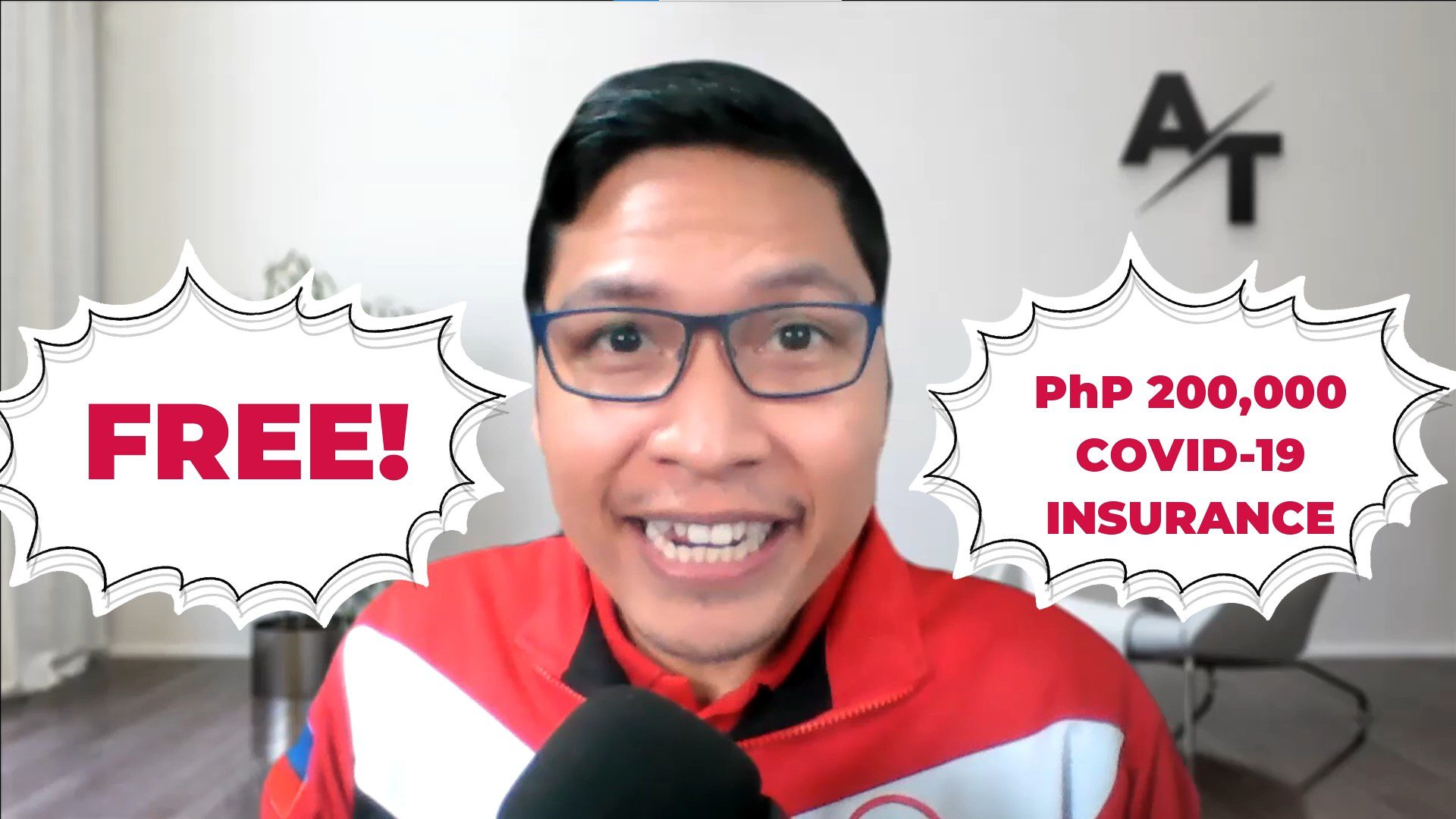 Get Your PhP 200,000 Free Insurance Coverage for COVID-19!