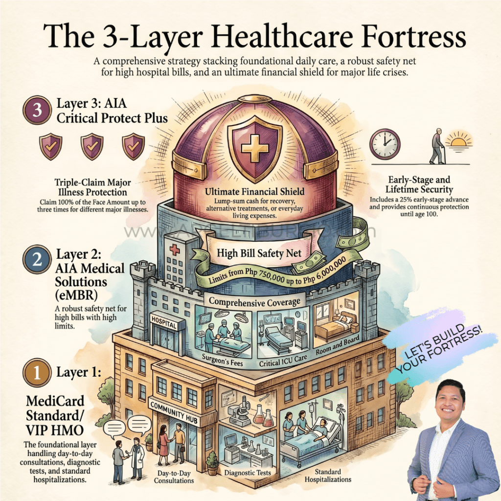Build Your 3-Layer Healthcare Fortress: What Every Filipino Needs