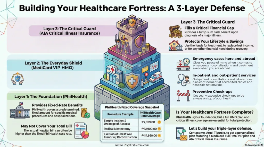 Build Your 3-Layer Healthcare Fortress: What Every Filipino Needs